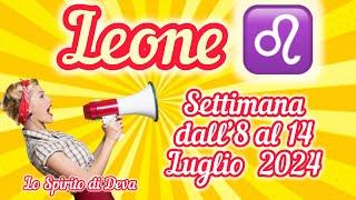 Leone ️ dall’8 al 14 Luglio 2024 #leone #previsionisettimanali #oroscopoleone #tarocchiamore