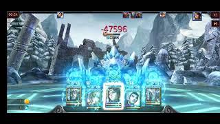 Dungeon & Heroes level 100 Boss Cryoape clearing.