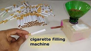 How To make very amazing cigarette filling machine with cardboard science project @CreativeHcv