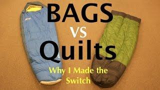 Sleeping Bags VS Quilts