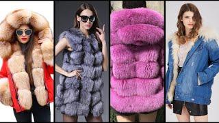 Real Fox Fur Coat Women Winter Luxury Fur Coat ideas 2020  mazing collection of fox fur coats