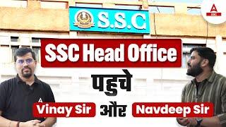 SSC Adda247 Team in SSC Head Office  CGO Complex  SSC MTS & CGL Notification Kab Aayegi?