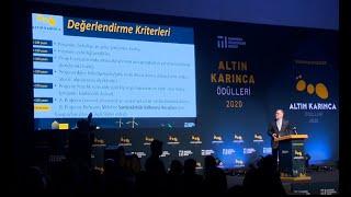 MBB Genel Sekreteri M. Cemil Arslan Altın Karınca Ödüllerinin değerlendirme sürecini anlatıyor