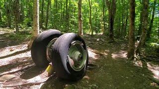 B-52 Airplane Crash Site Memorial Maine Wreckage And Trail