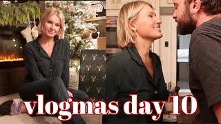 AN RV CHRISTMASDAY 10  nighttime routine at home pilates + wrapping Christmas presents