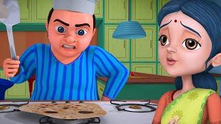 Lalaji Aur Rotiyaan - Lalajis Rasoi Ghar  Hindi Rhymes for Children  Infobells