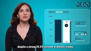 EU commercial vehicle market electrically chargeable vehicle sales rise despite mixed Q1 results