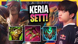 KERIA TESTING SETT SUPPORT  T1 Keria Plays Sett Support vs Nautilus  Season 2024