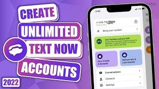 How to sign up textnow app  How to create textnow account 2024  2nd line sign up problem 2024