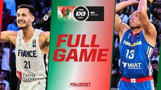 OLYMPIC TICKET GAME France  vs Mongolia   FIBA #3x3OQT 2024  3x3 Basketball