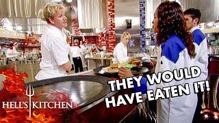 Chef CONVINCES Diners To Send Back Food - Hells Kitchen Goes BBQ