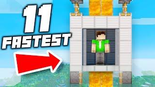 11 Fastest Elevator Designs Ever in Minecraft 1.15