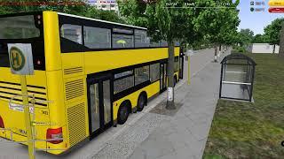 OMSI 2  MAN DL09  Doppelstock Bus  BVG Berlin  Berlin Spandau Modern   Linie M37  Brttrainz 