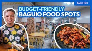 BAGUIOs Budget-Friendly Restaurants & Stalls • Where to Eat PART 2 • Filipino w English Sub