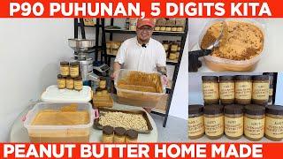 PEANUT BUTTER- 90 PUHUNAN 5 DIGITS ANG KITA RECIPE+ COSTING + HOW TO SELL 500 BOTTLES