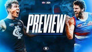 Preview  Carlton v Western Bulldogs  AFL Round 18 2024