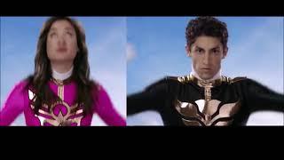 Power Rangers Megaforce - All Group Morph Combinations - ONLY 2-WAYS