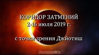 Про коридор затмений 2-16 июля 2019 г. - Василий Тушкин