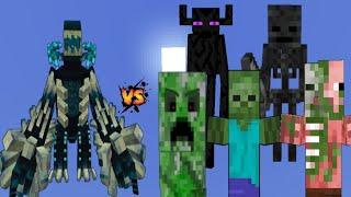 Titan Tyrannosaurus Warden vs All Titans in Minecraft