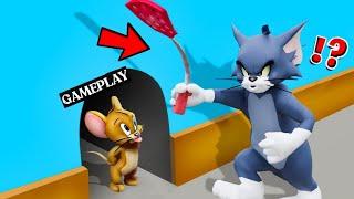 TOM TRIED TO CATCH JERRY IN RATTY CATTY GAME 