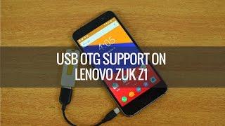 USB OTG Support on Lenovo ZUK Z1