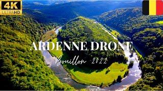 Ardennes by Drone - Bouillon Castle & Tombeau du Géant  Summer 2022