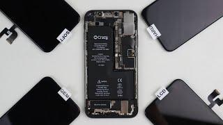 Best Replacement iPhone Screen? Every Type Compared - LCD  OLED - Soft - Hard - OEM