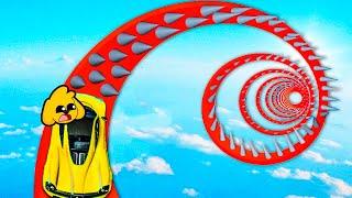 RETO de la ESPIRAL de PINCHOS 100% IMPOSIBLE en GTA 5 ONLINE #14 MIKECRACK