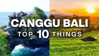 Top 10 things to Do in Canggu Bali Indonesia  Bali Travel guide 4k