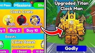 OMGI GOT UPGRADED TITAN CLOCK MAN Toilet Tower Defense  EP 73 PART 2