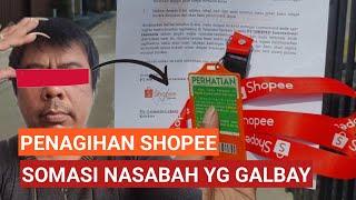 DIKIRIM SURAT SOMASI DARI SHOPEE  BEGINI PENJELASAN NYA