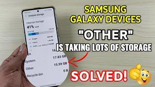 Solved Samsung Galaxy Devices  Other Is Taking Lots Of Storage