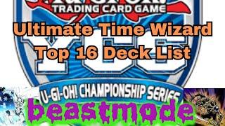 YCS Indy Ultimate Time Wizard Top 16 Deck List - Yugioh Edison Format