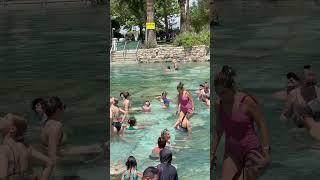 Pamukkale Cleopatra Pool -Summer Holiday Türkiye #pamukkale