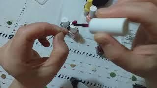 Amigurumi iğnesini boyamaca  #nailart