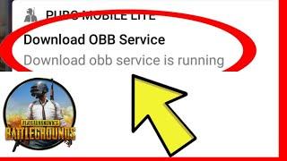 Pubg Mobile   OBB Service Is Running Problem Solved in Android