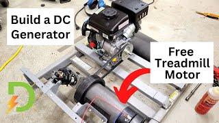 DIY DC Generator charge batteries off grid