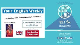  Rediffusion  Your english weekly - Invitée  Claire Delorme Pégaz - 09  05  2023