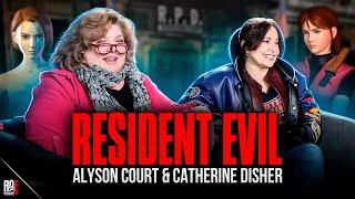 RESIDENT EVIL  Interview w JILL VALENTINE & CLAIRE REDFIELD  Catherine Disher & Alyson Court