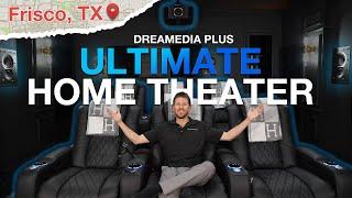 LUXURY Home Theater TOUR Trinnov Madvr Kaleidescape JVC NZ8 Focal 1000 Dreamedia+ FRISCO TX