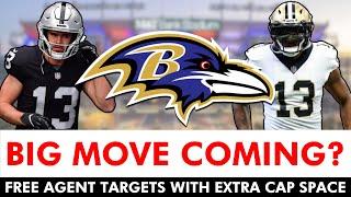 Ravens MAKING HUGE ROSTER Moves With $7 Million In Cap Space Ft. Michael Thomas & Hunter Renfrow