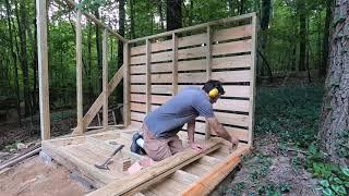 Woodshed Part 2 Building Walls