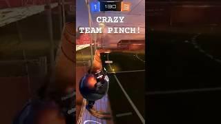 CRAZY TEAM PINCH #rocketleague #rocketleagueclips #gaming