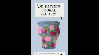 DIY Painted Pottery project