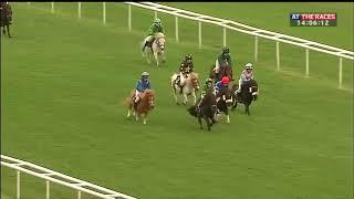 Shetland pony racing - Doncaster thriller