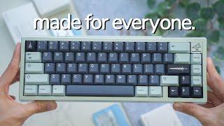 This Keyboard can be built 7 different ways.  Zoom65 V3