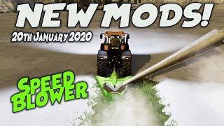 NEW MODS Farming Simulator 19 PS4 FS19 SPEED BLOWER Review 20th January 2020.