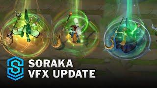 Soraka VFX Update Comparison  League Of Legends