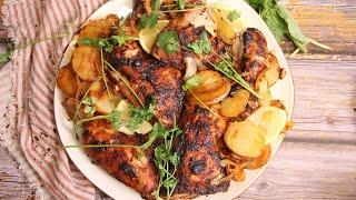 Portuguese Inspired Roast Chicken