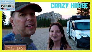 ICONIC CRAZY HORSE MEMORIAL  WHAT DID THEY US BUFFALO POOP FOR  AMAZING VISITOR CENTER  TRAVEL